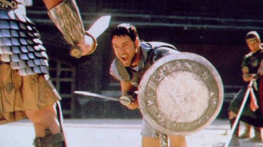 Russell Crowe stars in Gladiator