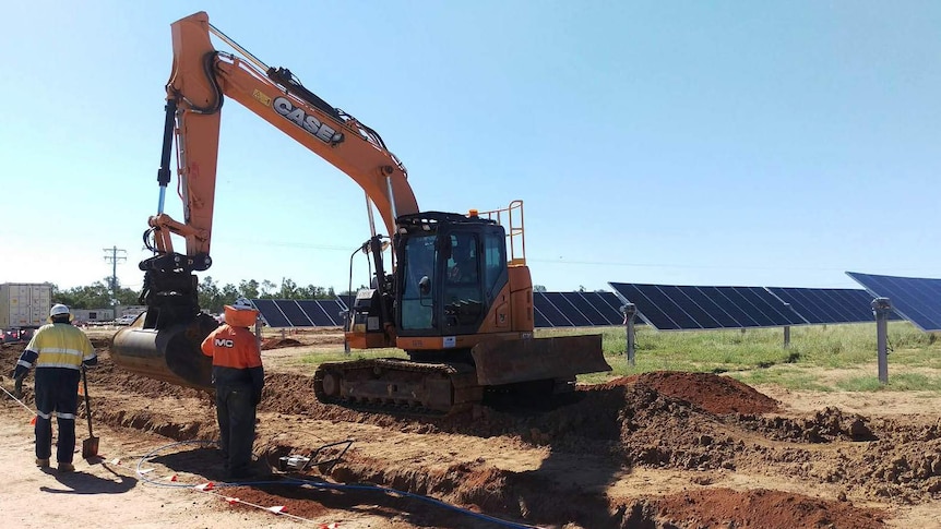 The 25MW Barcaldine solar farm