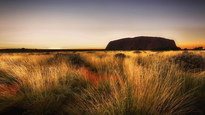 Soft light over Uluru