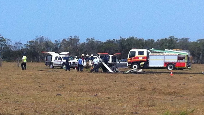 Light plane crash at Burrum Heads