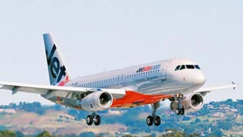 A Jetstar Pacific plane