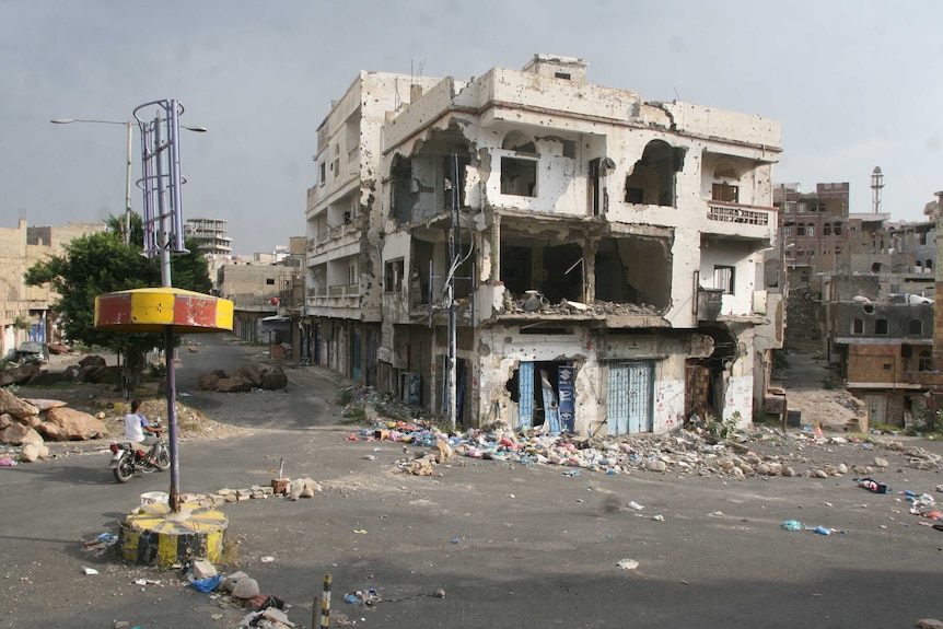 A Saudi led coalition have been bombing Yemen.