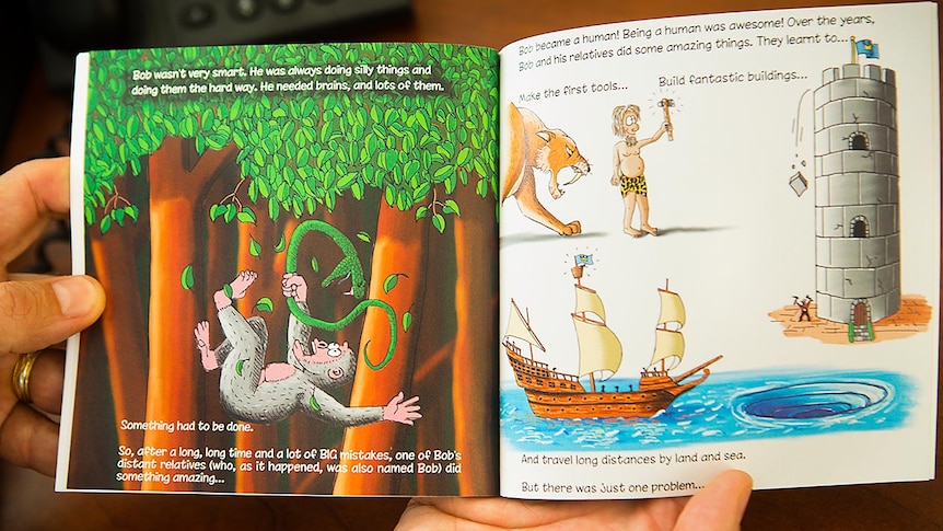 A spread from Bob's Epic Journey