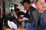 People mourning following fatal bombing in Kabul