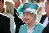 Queen meets guests in Perth