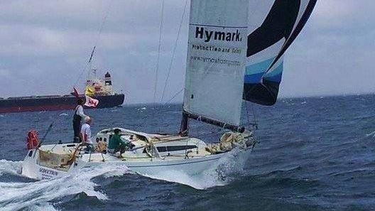 Victorian yacht Seduction runs aground on return voyage from Hobart