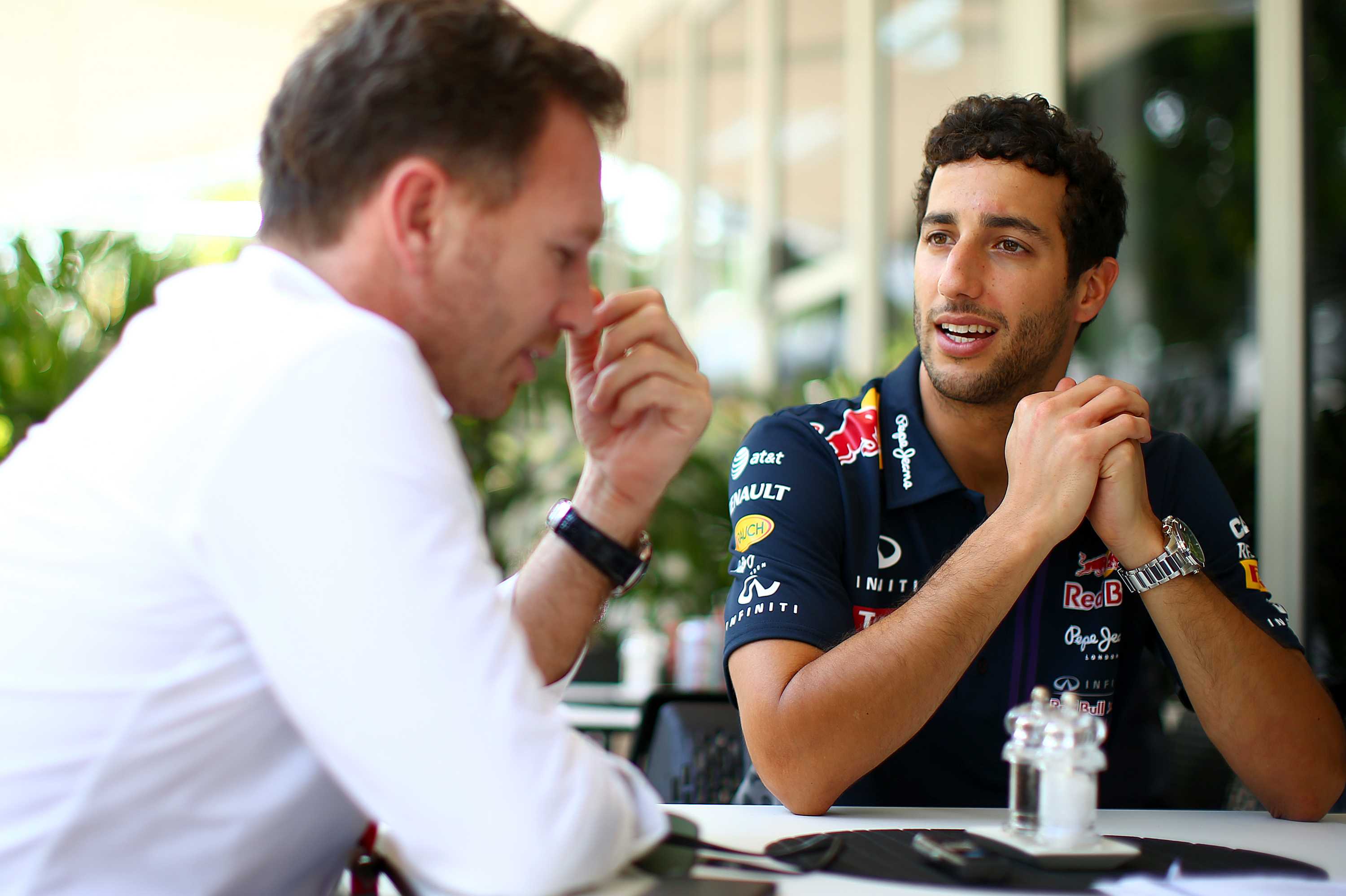 christian horner daniel ricciardo