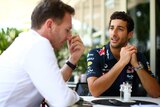 Christian Horner and Daniel Ricciardo