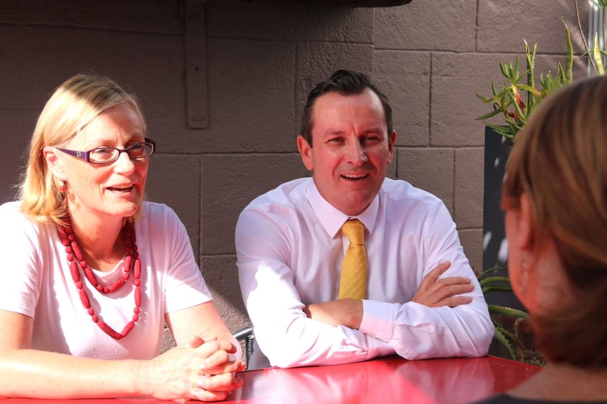 Mark McGowan and Lisa O'Malley