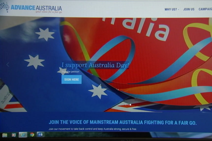I support Australia Day on the Advance Australia website