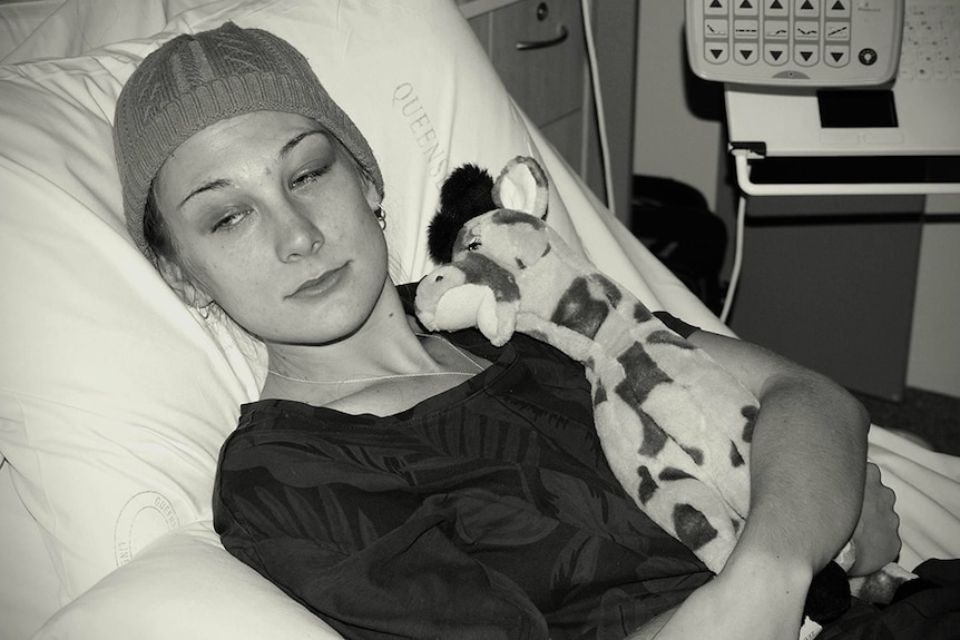 An Ehlers-Danlos Syndrome patient in hospital