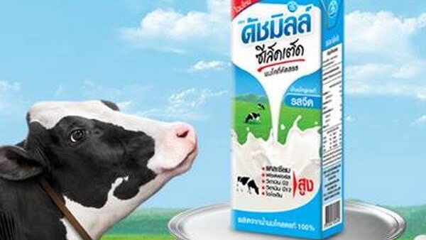 Dutch Mill milk products advertisement.