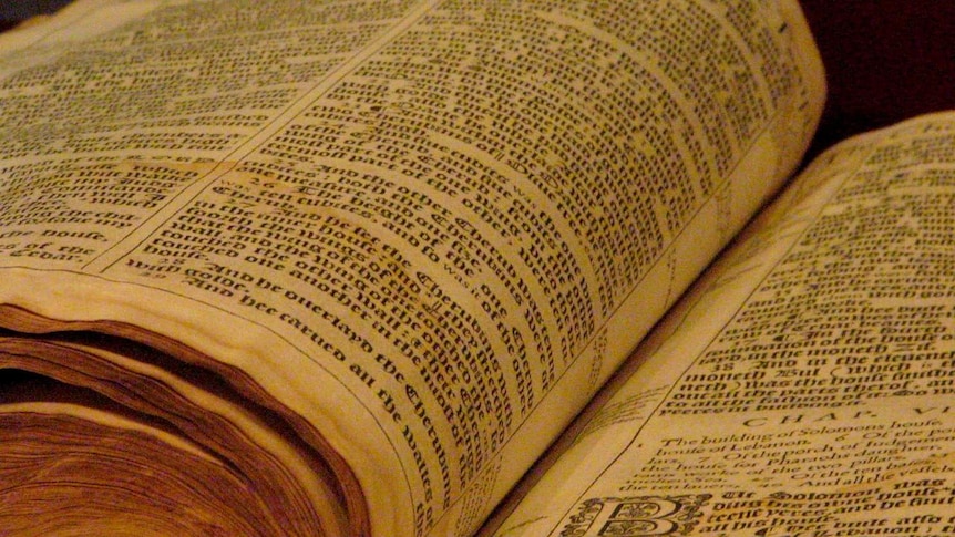 The Old Testament, in particular, is a markedly mirthless anthology (bookchen: www.flickr.com)