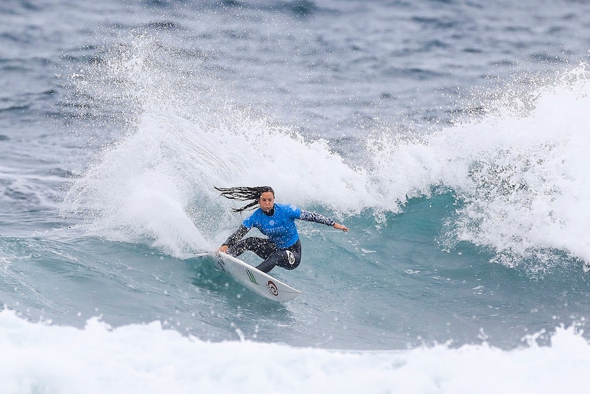Tyler Wright in the Margaret River Pro final