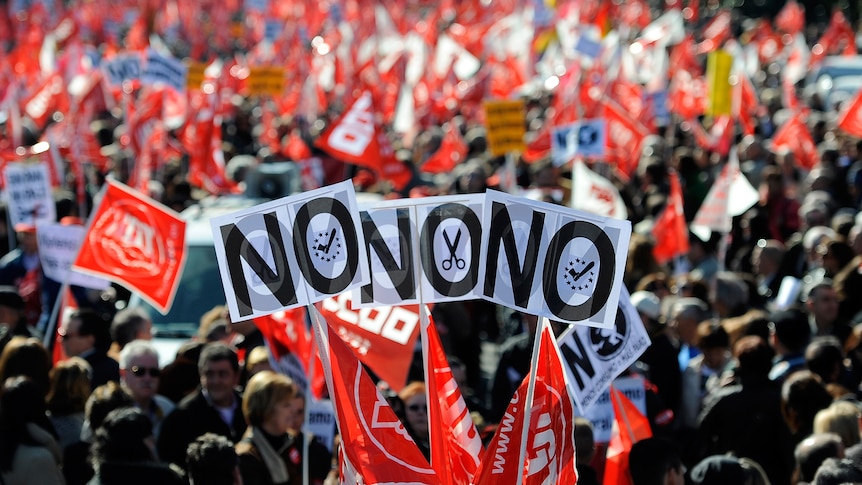 Spanish protests