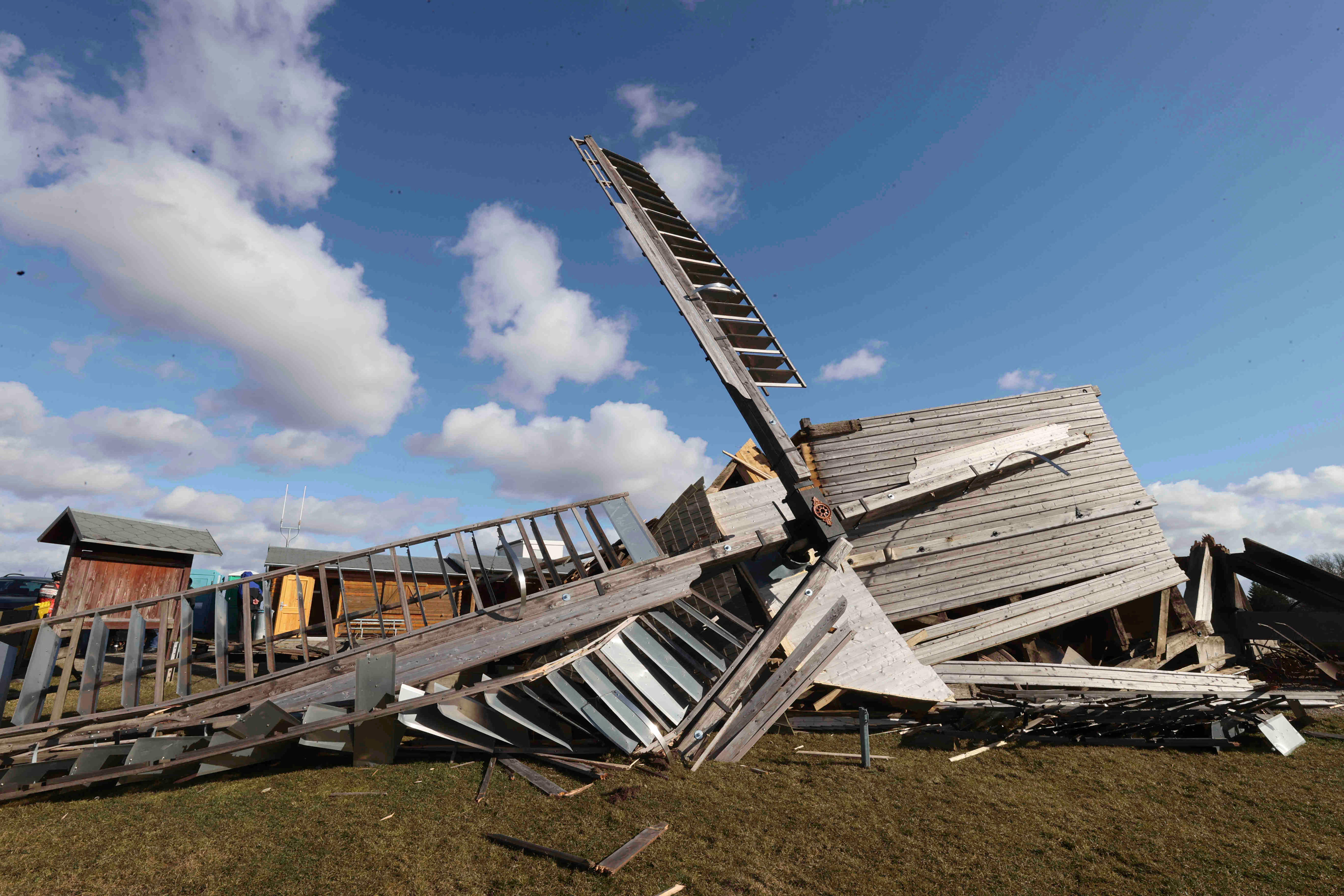 Western Europe Cleans Up After Storm Eunice Leaves Destruction And At ...