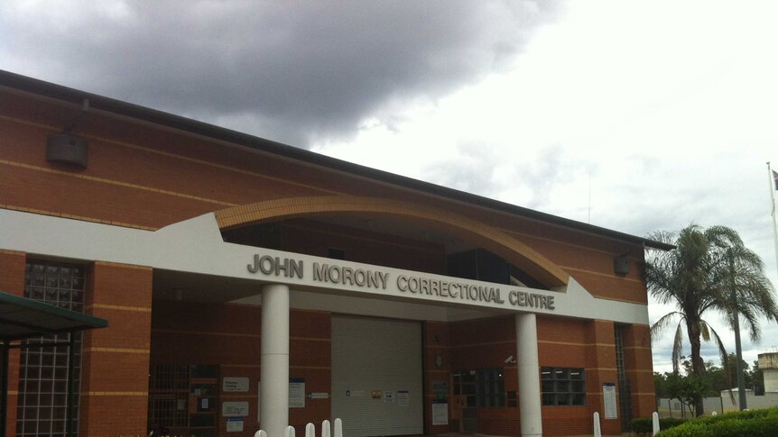 John Morony Correctional Centre under cloudy skies.