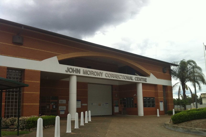 John Morony Correctional Centre under cloudy skies.