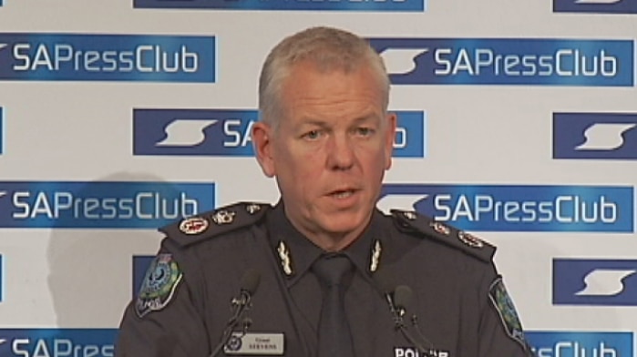 South Australia Police Commissioner Grant Stevens