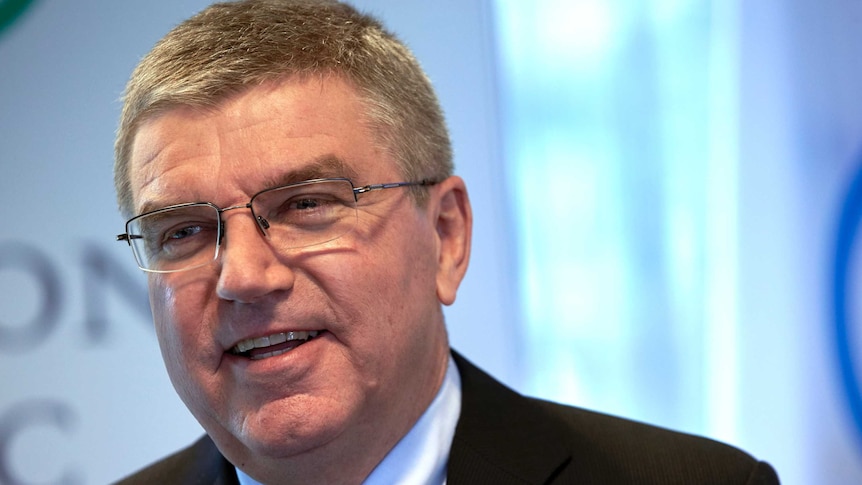 International Olympic Committee president Thomas Bach