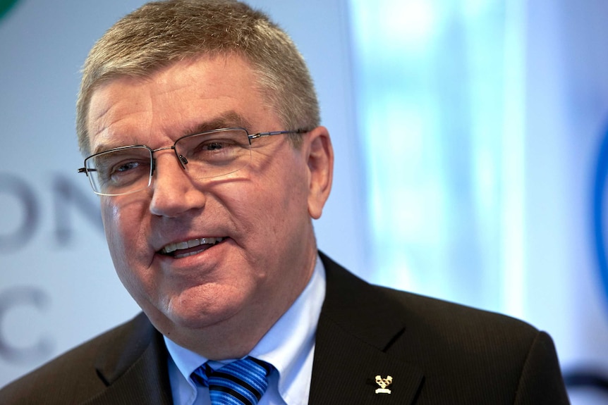 International Olympic Committee president Thomas Bach