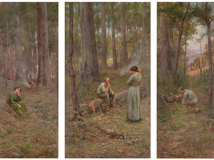 Frederick McCubbin, The Pioneer, 1904.