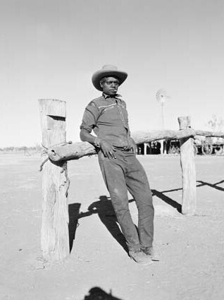 Aboriginal stockman in the Kimberleys