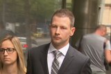 Constable Brennan Roberts told the court he colluded with his colleague to make a false statement.