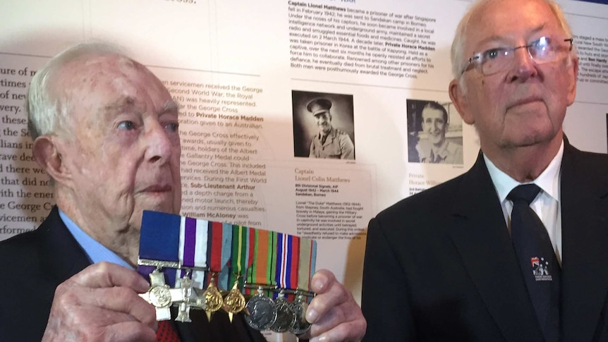 George Cross medal donated to the Australian War Memorial
