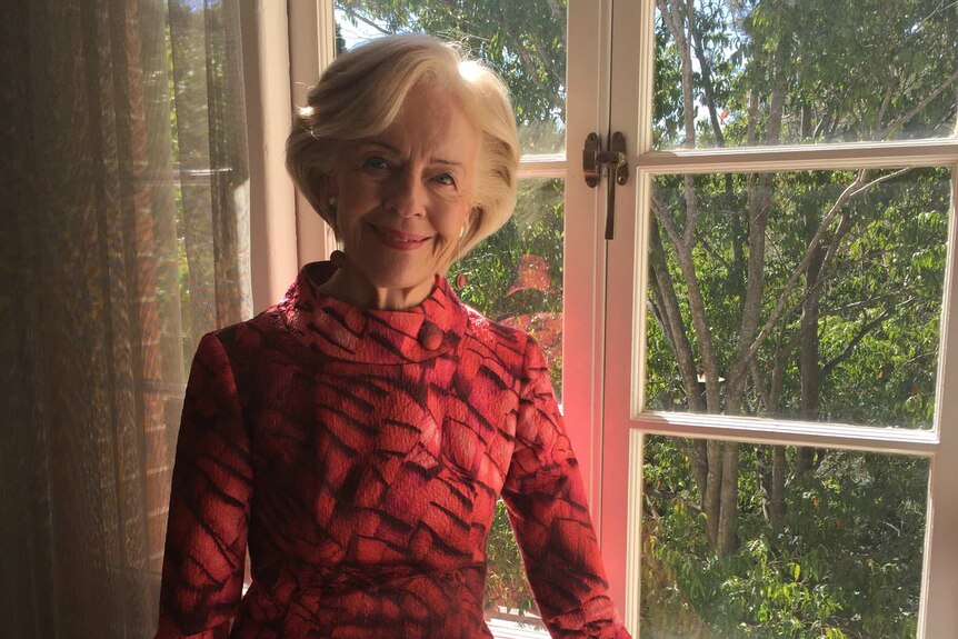 Former governor-general Quentin Bryce stands by a window.