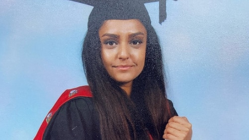 Sabina Nessa in a graduation photo.
