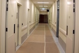 The corridor at the youth mental health unit at the Fiona Stanley Hospital in Perth 2 July 2014