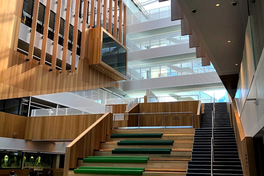 Adelaide Botanic High School foyer