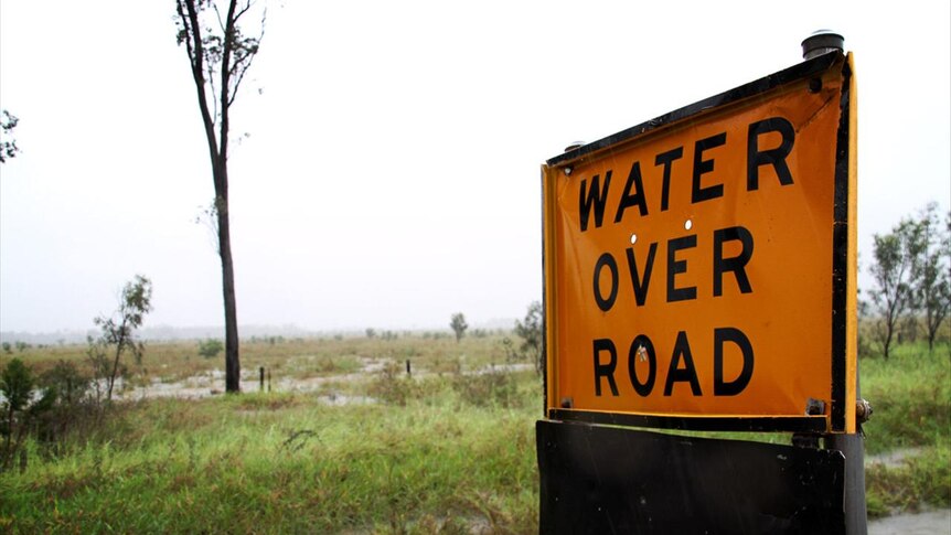 Water levels in the Bremer River are rising quickly.