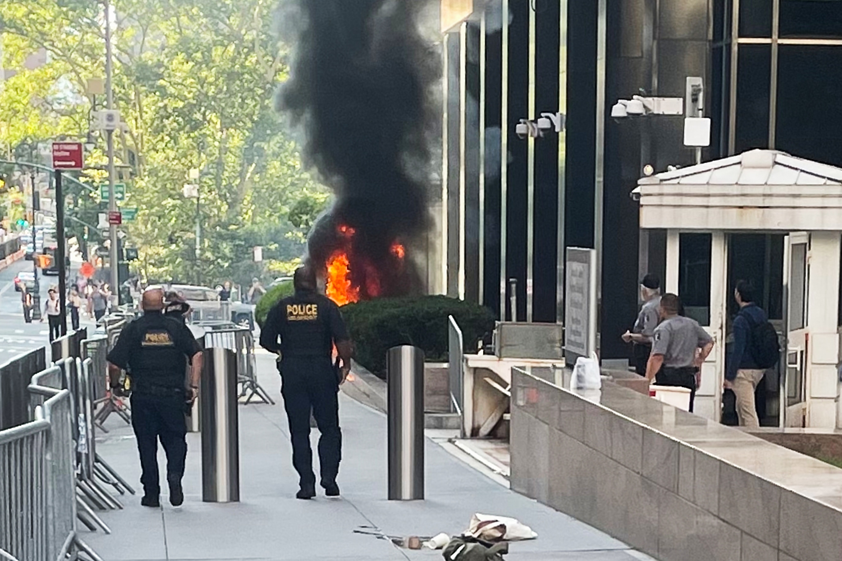 US Army veteran arrested after FBI building 'attacked' during ICE protest