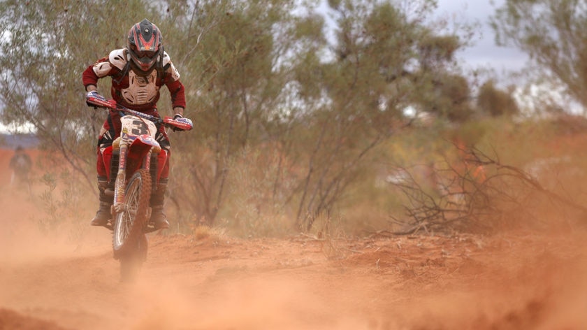 Day One of the Finke Desert Race in the Northern Territory has ended in tragedy.