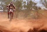 Day One of the Finke Desert Race in the Northern Territory has ended in tragedy.
