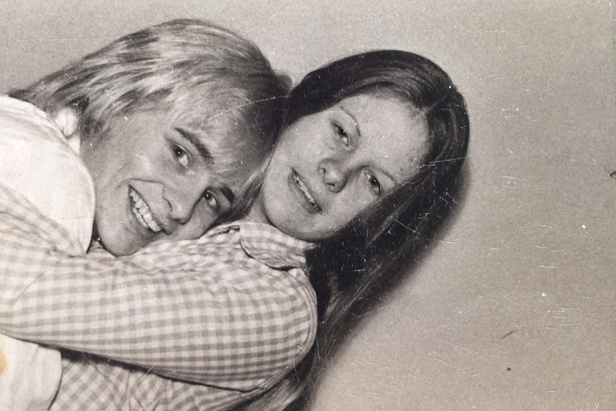 Stephen Jelfs and his sister Lynette Price