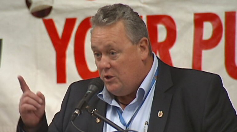Tom Lynch CPSU Tasmanian secretary