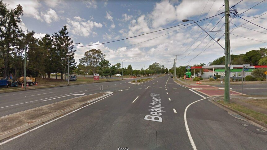 Google Map of Beaudesert Road, near Hamilton Road, in Moorooka