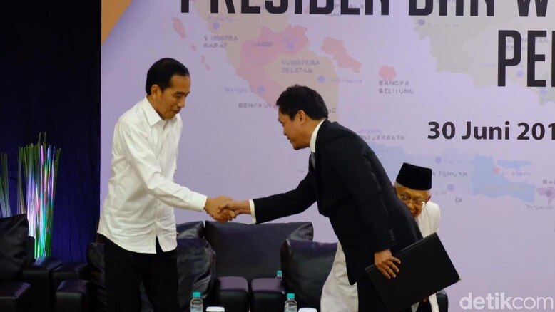 Jokowi dan KH Ma'ruf Amin