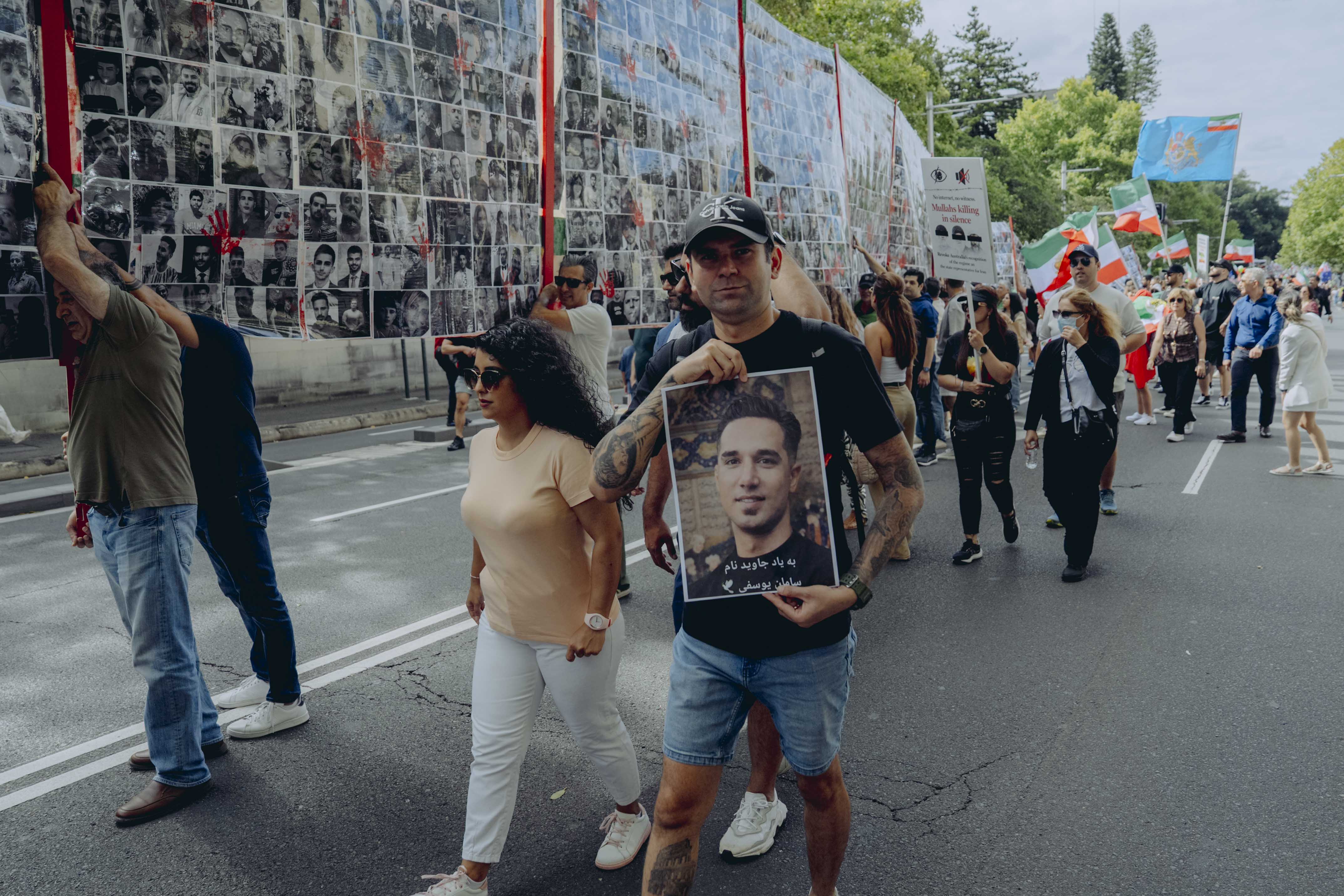 Rally de Irán a Belmore Park 140226
