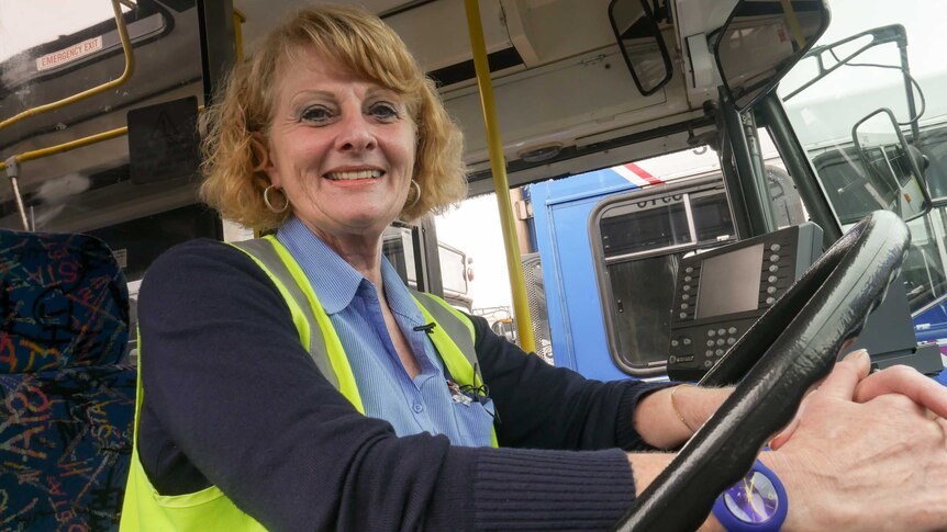 Marta Folkard bus driver from Leichhardt bus depot