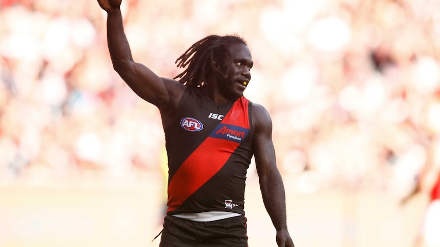 Essendon forward Anthony McDonald-Tipungwuti announces retirement from AFL