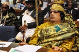 Fighting terrorism: Mr Gaddafi says jihad will engulf the region if Libya's rebels win.