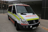 Ambulance outside Royal Hobart Hospital 3.JPG