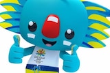 Gold Coast Commonwealth Games mascot Borobi with thumbs up