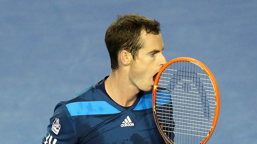 Andy Murray is beaten by Roger Federer at Australian Open