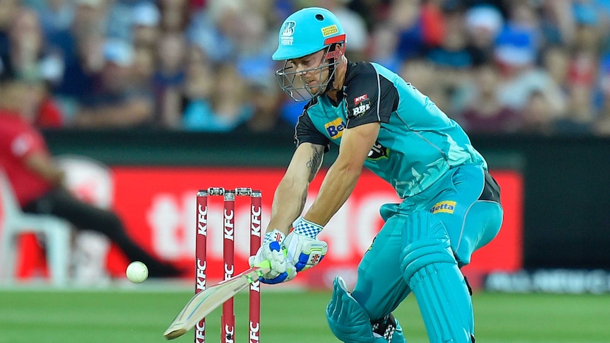 Chris Lynn sustained a calf injury playing for the Heat in the BBL.