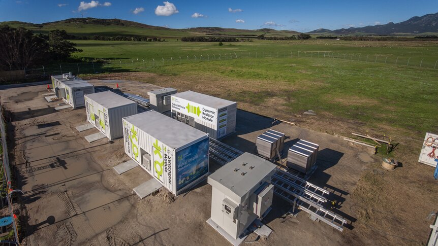 Hydro Tasmania's Flinders Island renewable energy installation